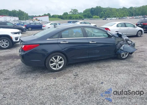 2012 Hyundai Sonata Limited z USA, uszkodzony, nr VIN 5NPEC4ACXCH312623